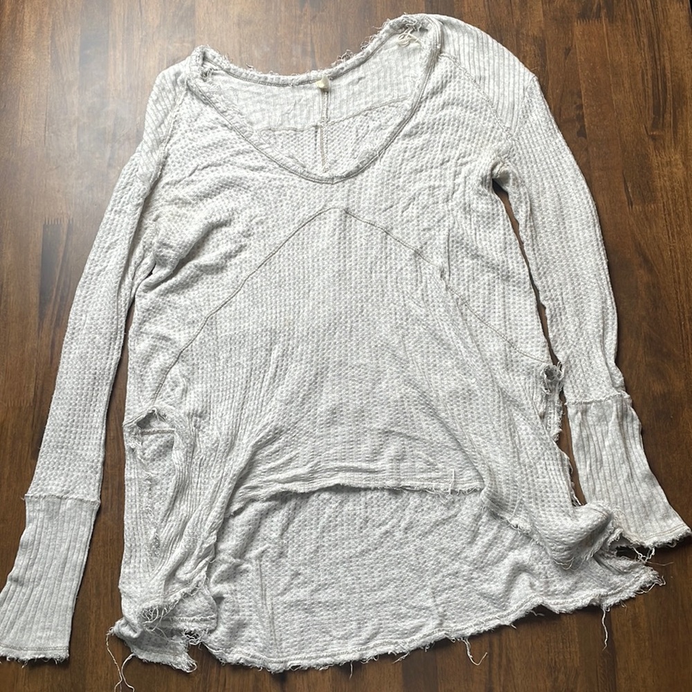 Free People high-low sweater